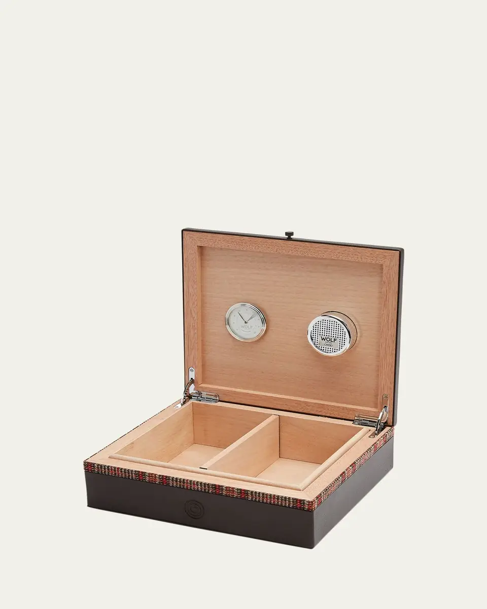 Wolf X WM Brown Humidor | Thumbnail 2 Wolf X WM Brown Humidor | Thumbnail 2