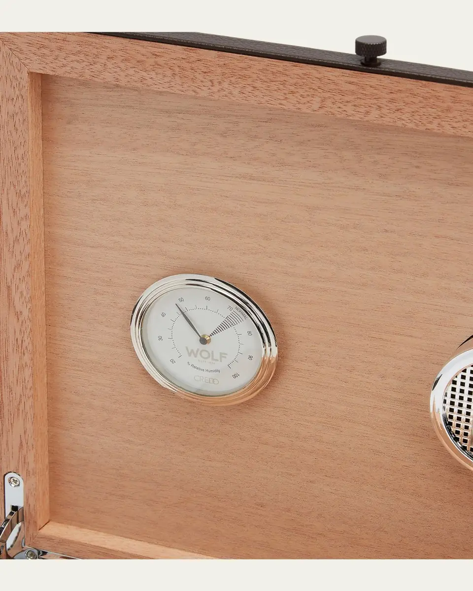 Wolf X WM Brown Humidor | Thumbnail 4 Wolf X WM Brown Humidor | Thumbnail 4