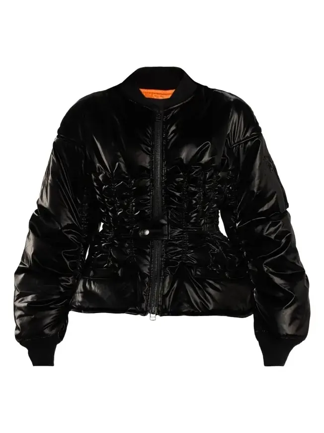 Cinched Ruched Jacket Cinched Ruched Jacket