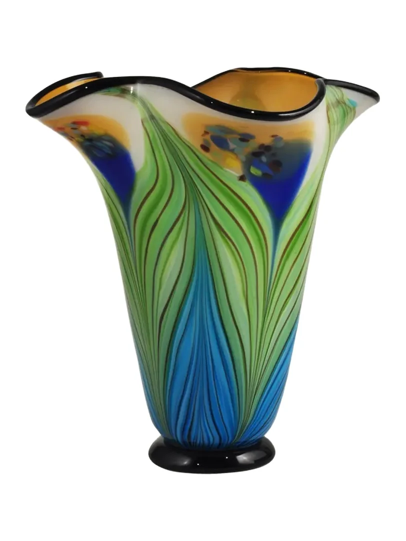 Dale Tiffany Kalima Decorative Art Glass Vase