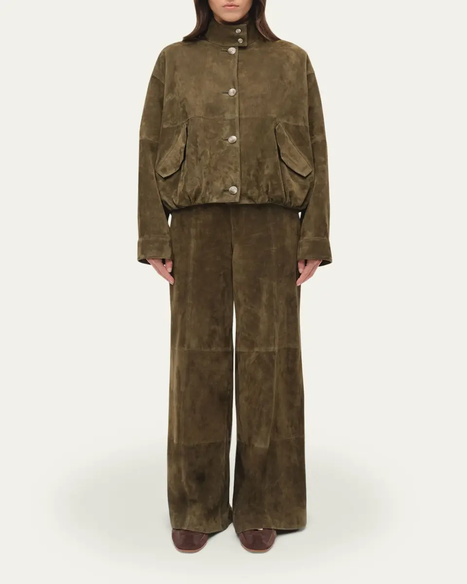 Simkhai Marley Suede Jacket | Thumbnail 2