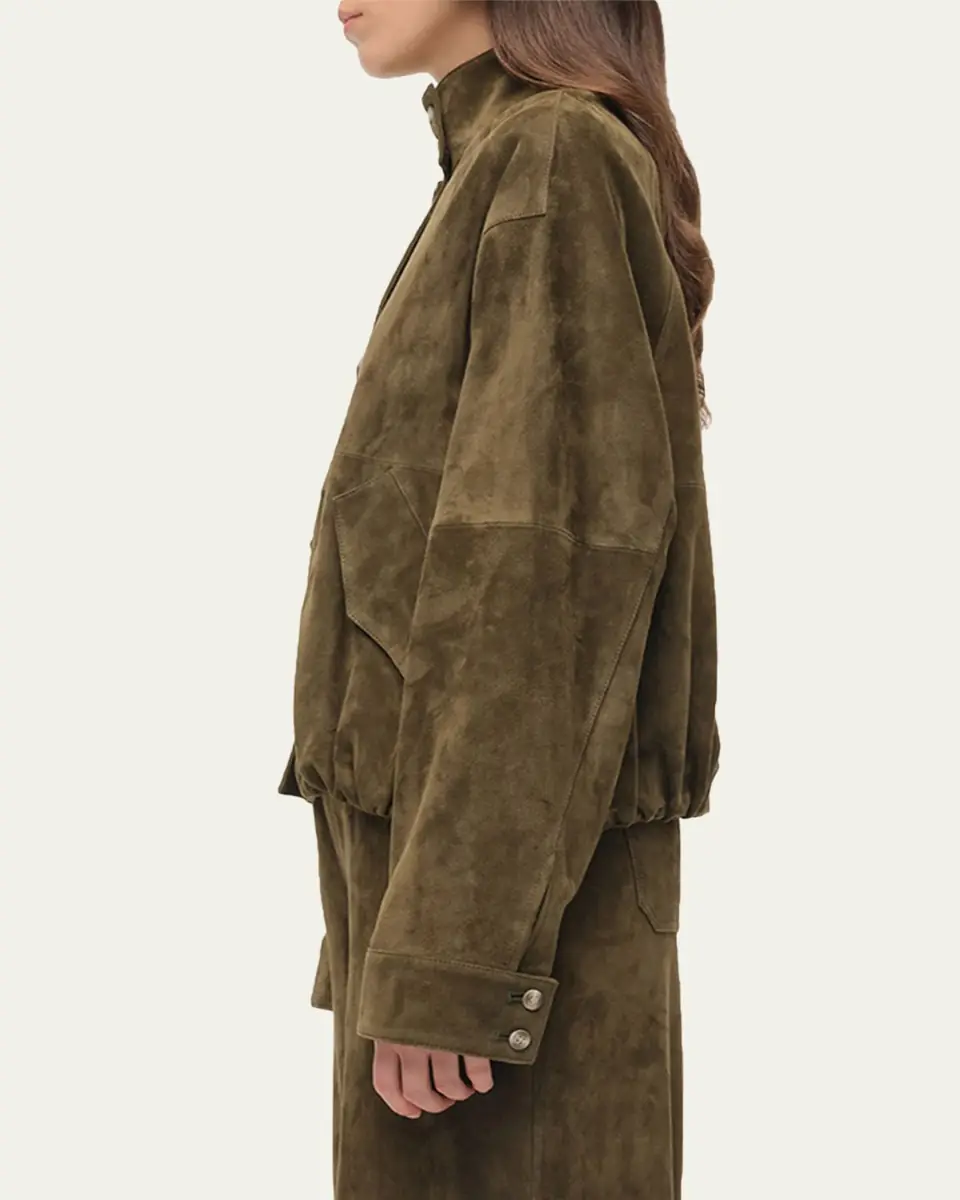 Simkhai Marley Suede Jacket | Thumbnail 4