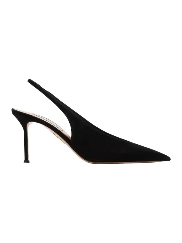 85mm Voltaire Suede Slingback Pumps 85mm Voltaire Suede Slingback Pumps