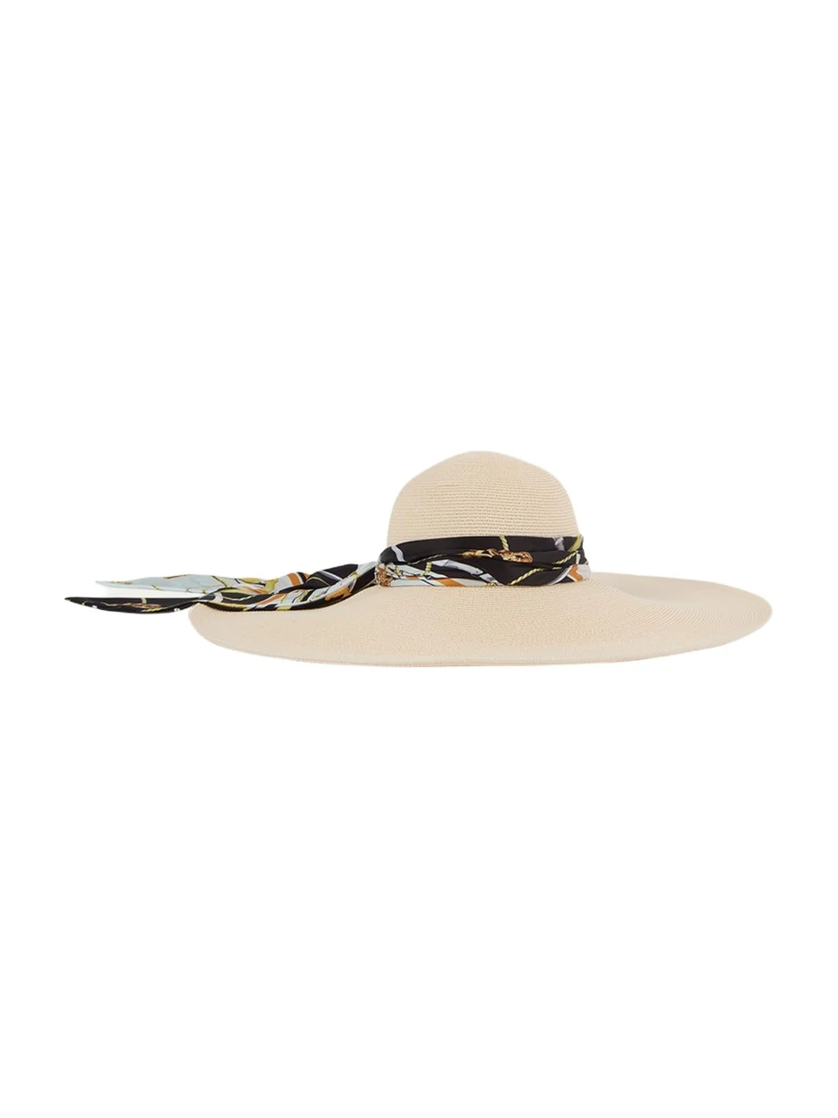 Eugenia Kim Sunny Satin Scarf Sun Hat