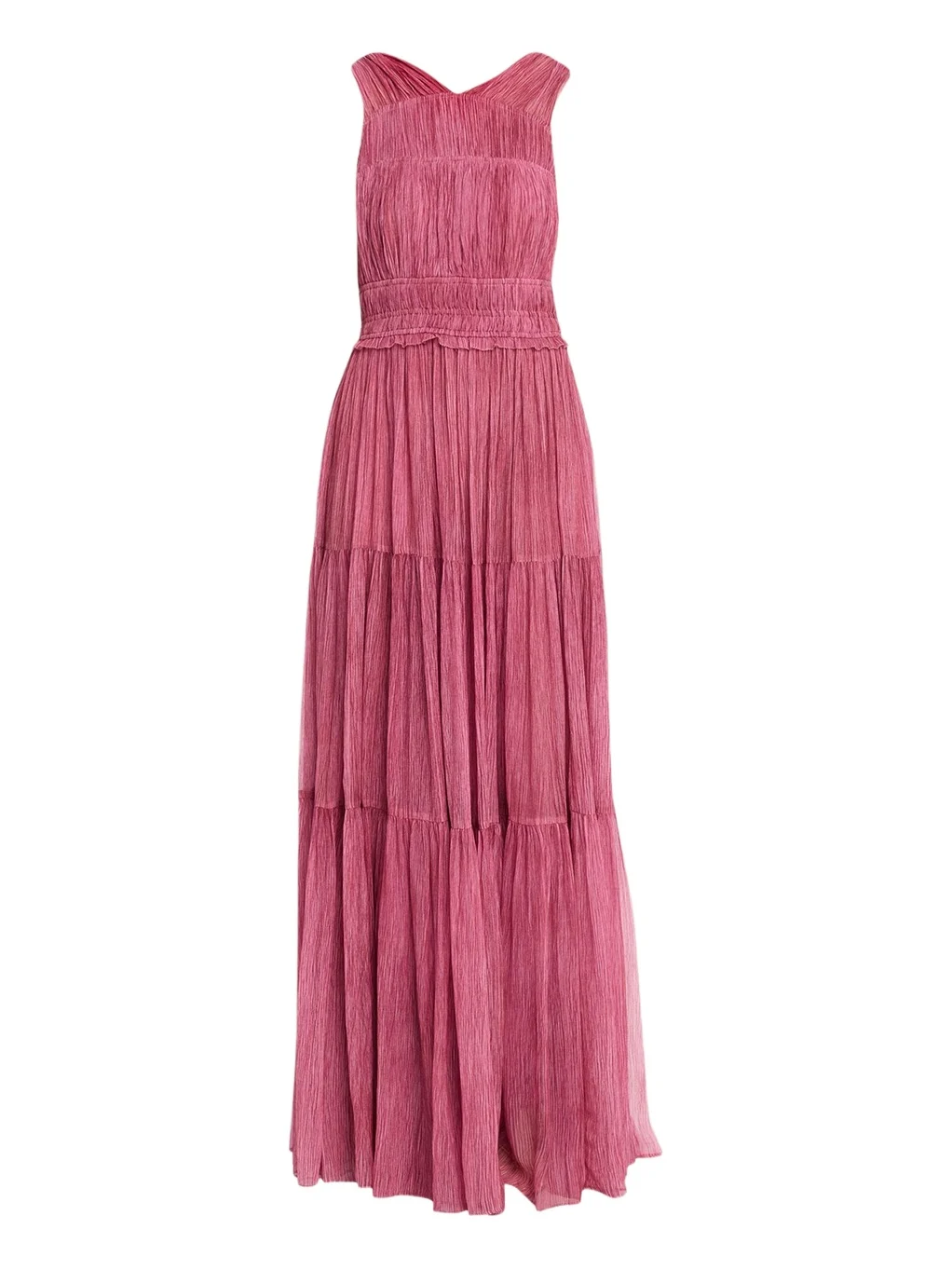 Freesia Sleeveless Silk Chiffon Gown Freesia Sleeveless Silk Chiffon Gown