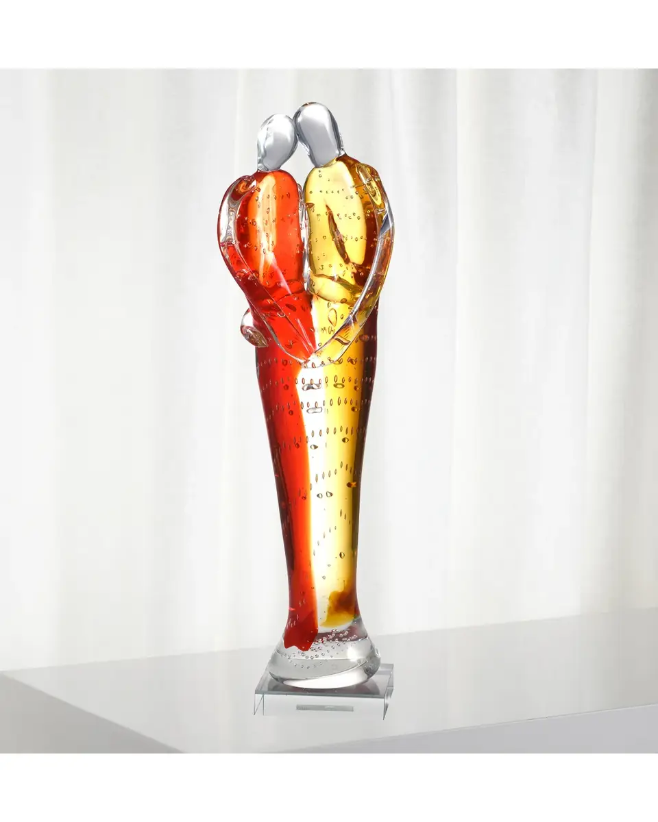 Dale Tiffany Couple Art Glass Figurine | Thumbnail 2
