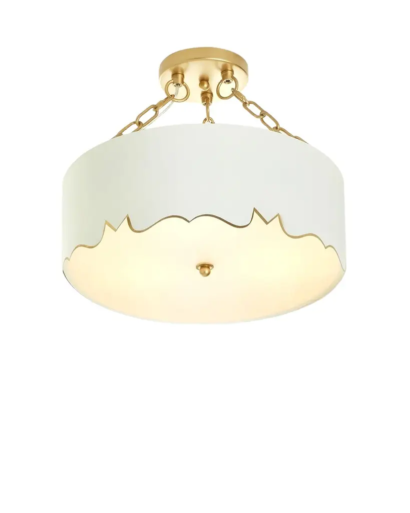 Old World Design Mollie Pendant with Gold Accents | Image 1 Old World Design Mollie Pendant with Gold Accents | Image 1