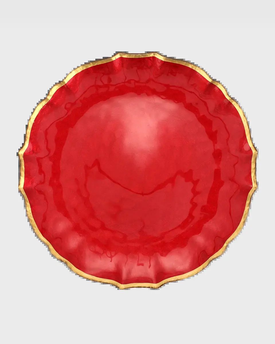 Vietri Baroque Glass Dinner Plate | Thumbnail 2 Vietri Baroque Glass Dinner Plate | Thumbnail 2