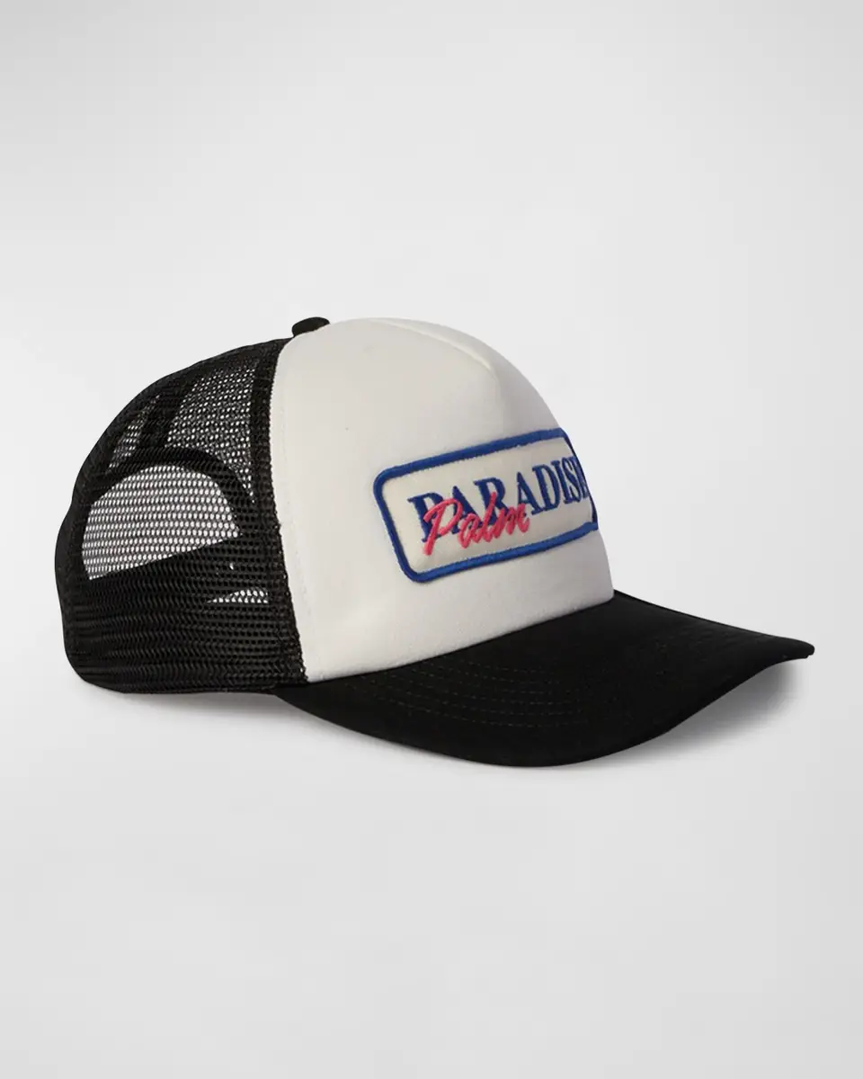 Palm Angels Men's Paradise Palm Trucker Hat | Thumbnail 2