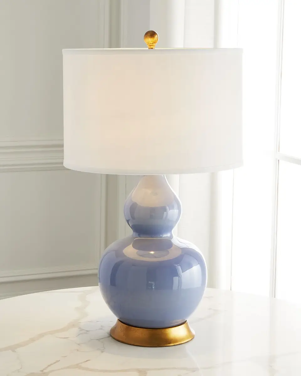 Old World Design Parisian Blue Porcelain Lamp - 31" | Thumbnail 2 Old World Design Parisian Blue Porcelain Lamp - 31" | Thumbnail 2