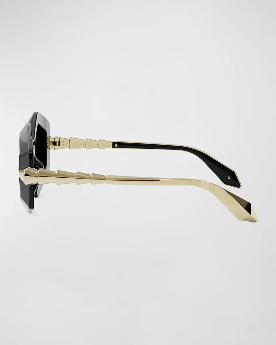 BVLGARI Serpenti Geometric Sunglasses | Thumbnail 4 BVLGARI Serpenti Geometric Sunglasses | Thumbnail 4