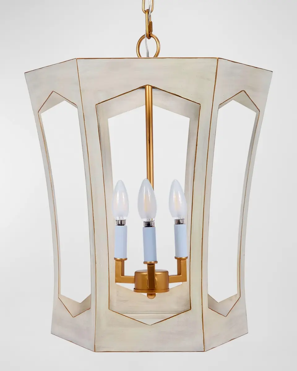Old World Design Cece Three-Light Lantern | Thumbnail 2 Old World Design Cece Three-Light Lantern | Thumbnail 2