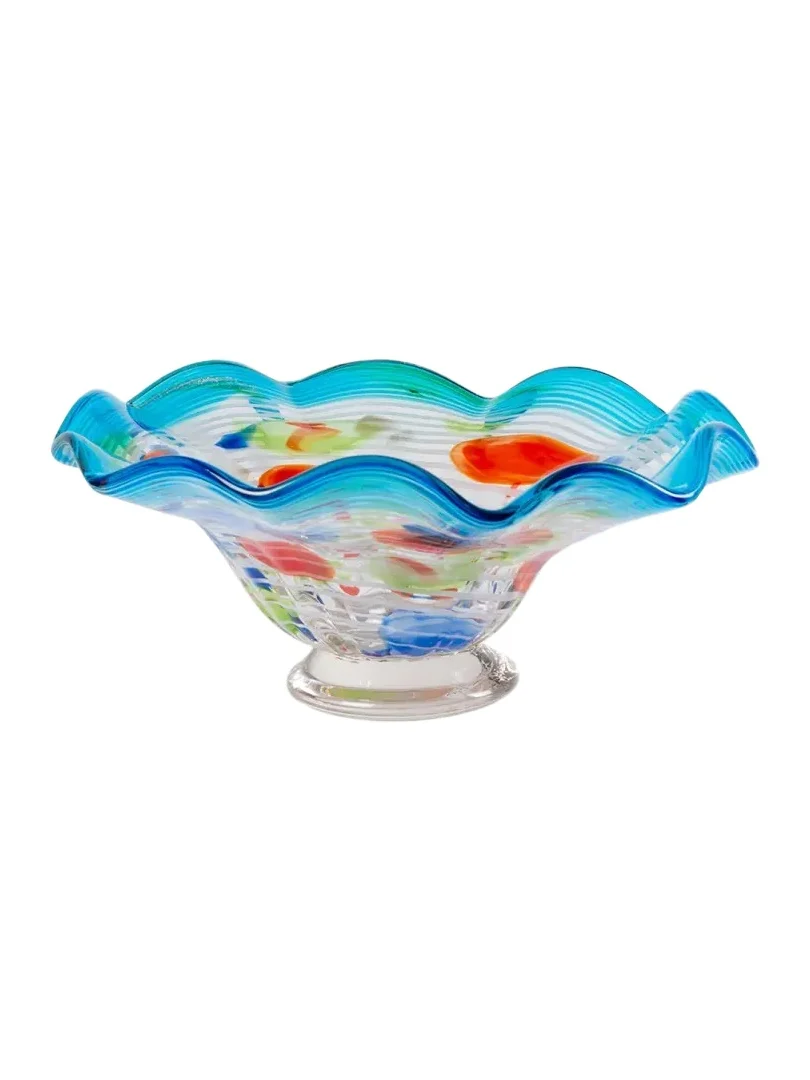 Dale Tiffany Villa Newport Art Glass Bowl