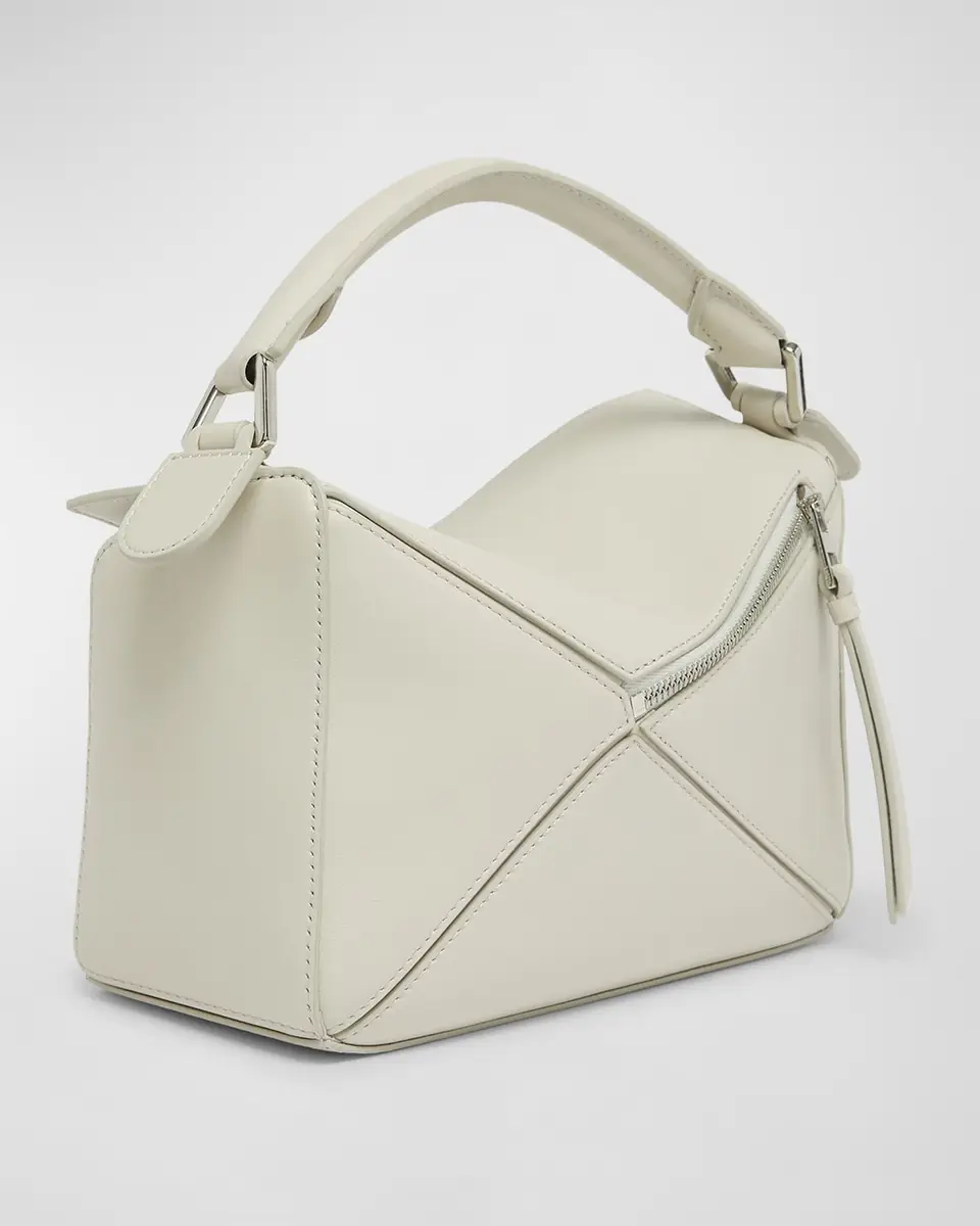 Loewe Small Puzzle Leather Top-Handle Bag | Thumbnail 3 Loewe Small Puzzle Leather Top-Handle Bag | Thumbnail 3