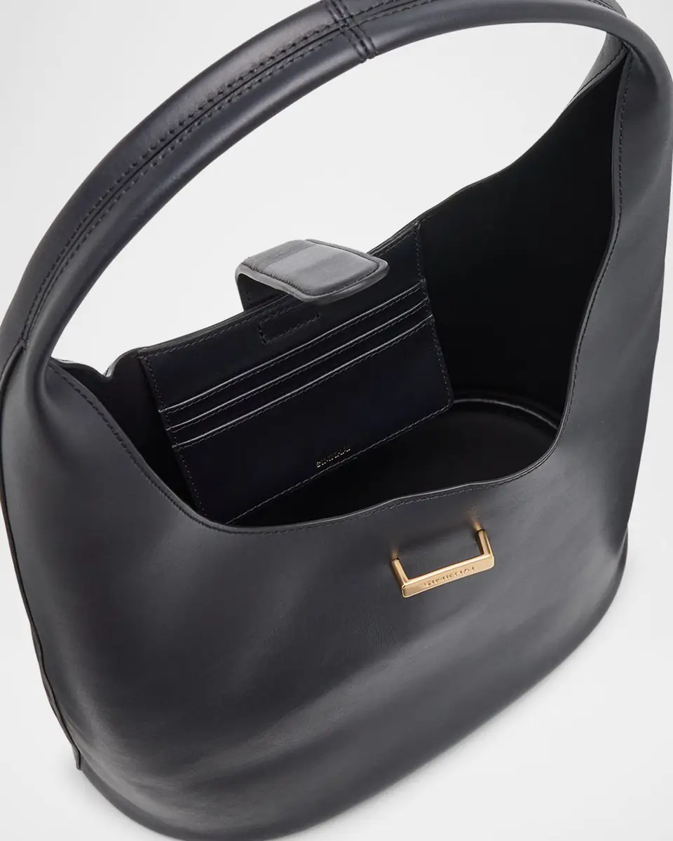 SIMKHAI Khai Leather Hobo Bag | Thumbnail 3