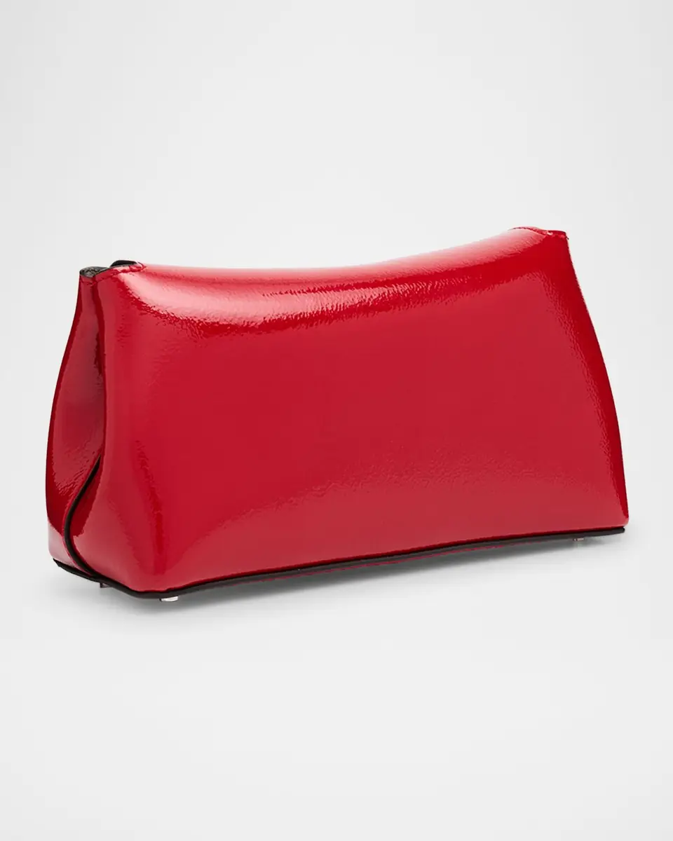 Toteme Mini T-Lock Naplack Leather Clutch | Thumbnail 3 Toteme Mini T-Lock Naplack Leather Clutch | Thumbnail 3