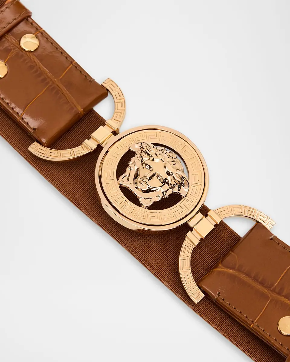 Versace Medusa '95 Elastic Belt | Thumbnail 3 Versace Medusa '95 Elastic Belt | Thumbnail 3