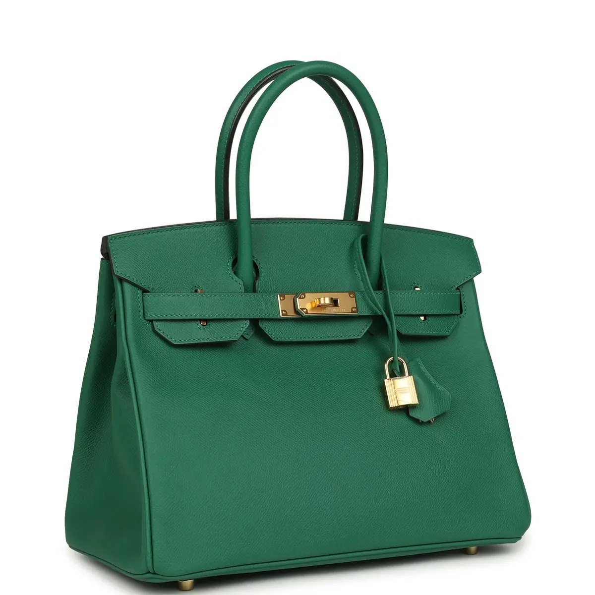 HERMÈS Hermes Birkin 30 Vert Vertigo Epsom Gold Hardware | Thumbnail 2 HERMÈS Hermes Birkin 30 Vert Vertigo Epsom Gold Hardware | Thumbnail 2