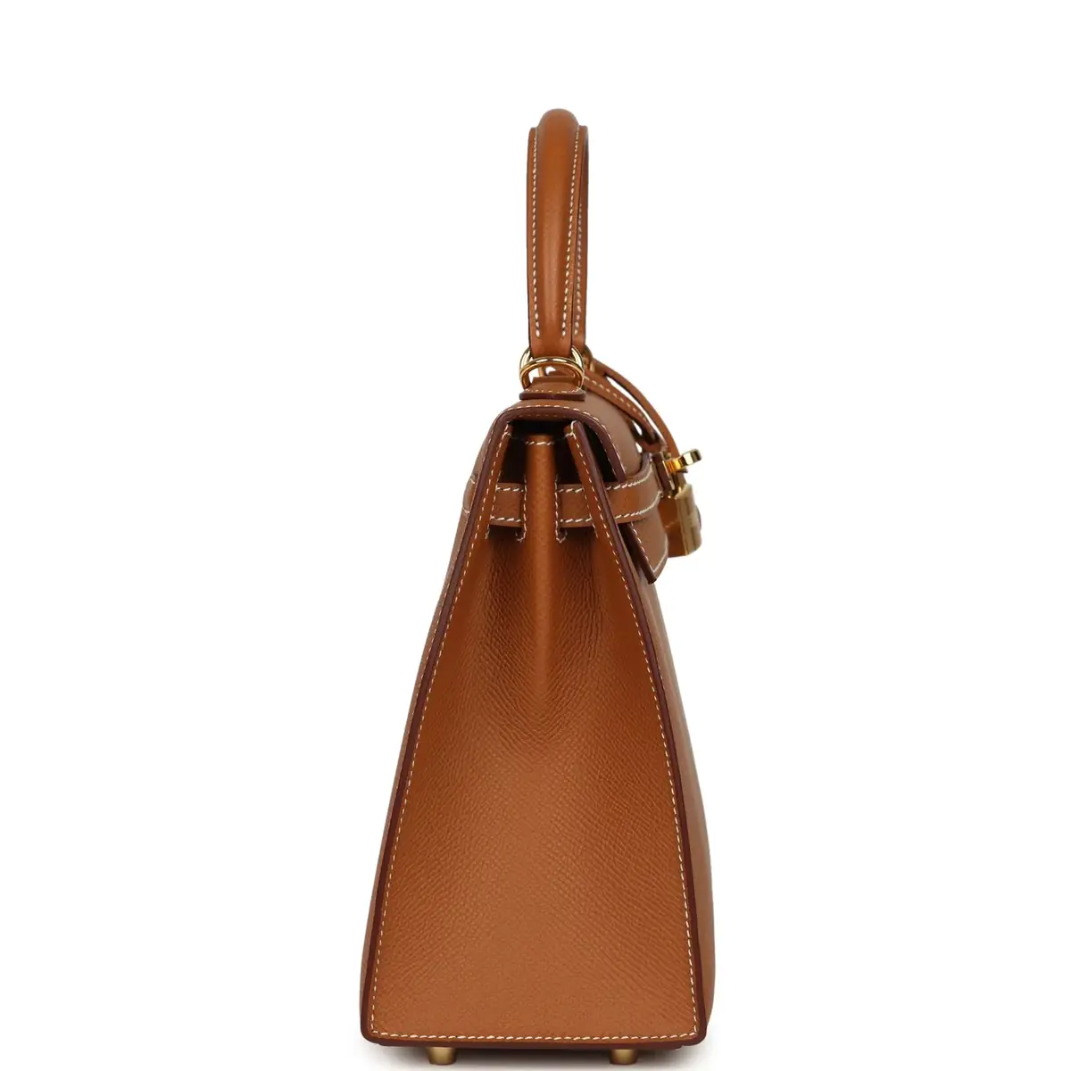 HERMÈS Hermes Kelly Sellier 25 Gold Epsom Gold Hardware | Thumbnail 3 HERMÈS Hermes Kelly Sellier 25 Gold Epsom Gold Hardware | Thumbnail 3