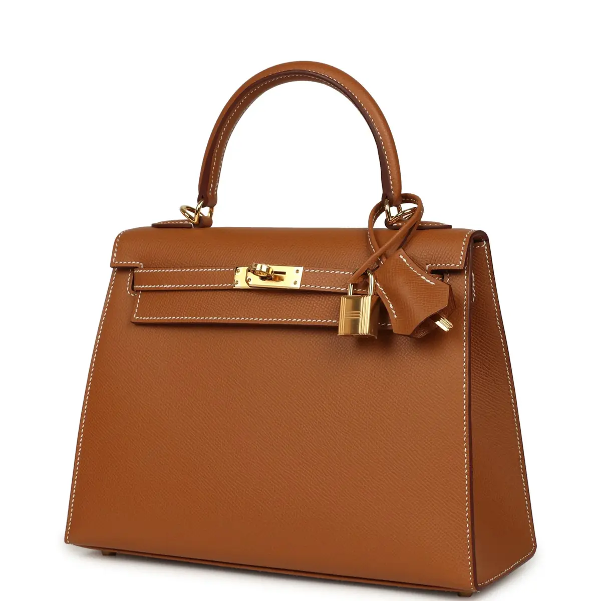 HERMÈS Hermes Kelly Sellier 25 Gold Epsom Gold Hardware | Thumbnail 5 HERMÈS Hermes Kelly Sellier 25 Gold Epsom Gold Hardware | Thumbnail 5