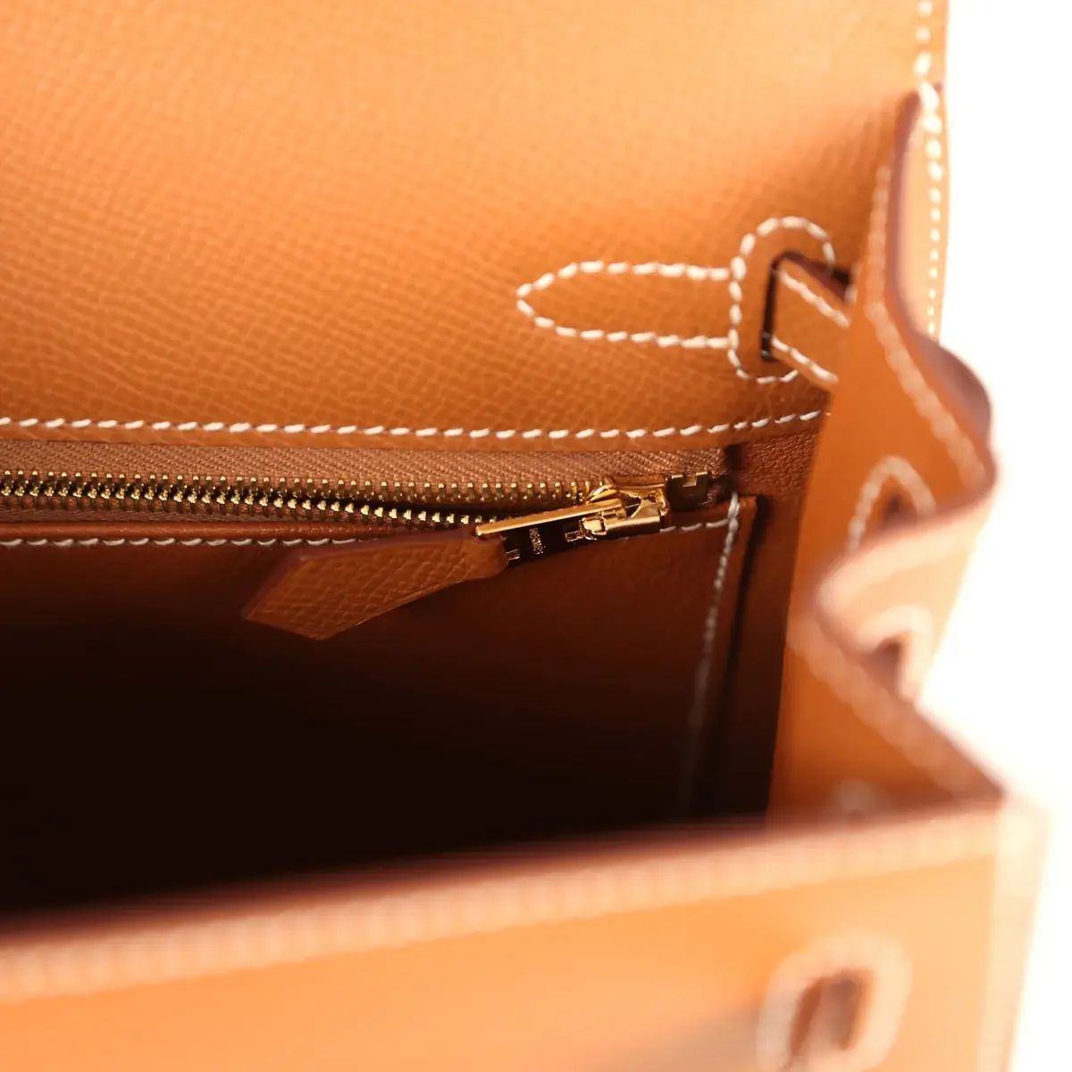 HERMÈS Hermes Kelly Sellier 25 Gold Epsom Gold Hardware | Thumbnail 9 HERMÈS Hermes Kelly Sellier 25 Gold Epsom Gold Hardware | Thumbnail 9
