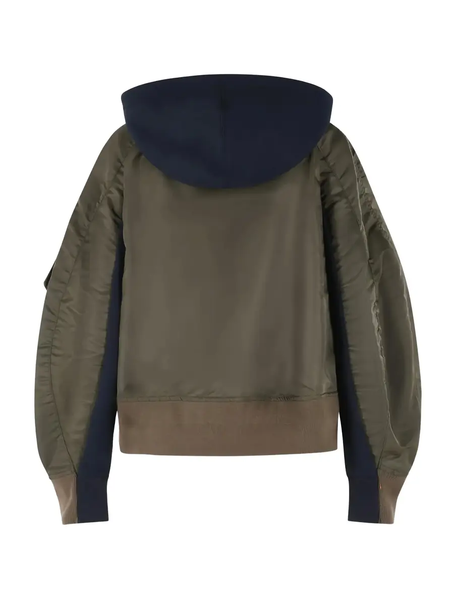 Sacai Sponge Sweat Zip-Up Hoodie | Thumbnail 3 Sacai Sponge Sweat Zip-Up Hoodie | Thumbnail 3