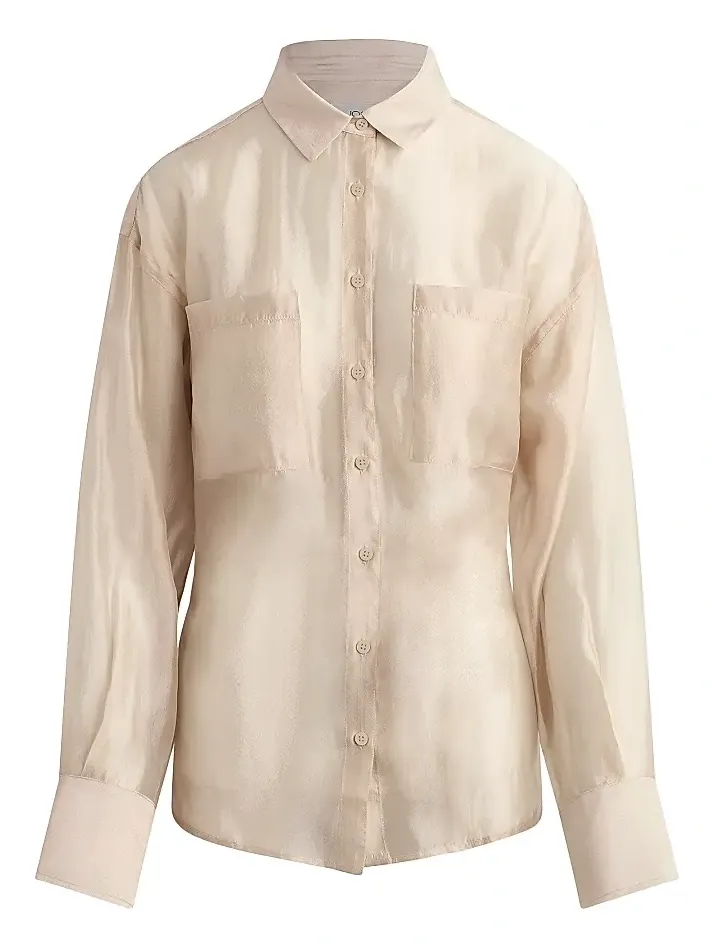 Women's The Organza Boyfriend Shirt Women's The Organza Boyfriend Shirt
