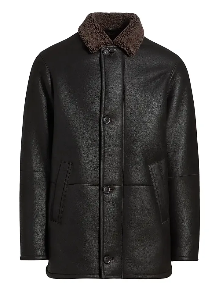 Saks Fifth Avenue Men's COLLECTION Shearling Car Coat