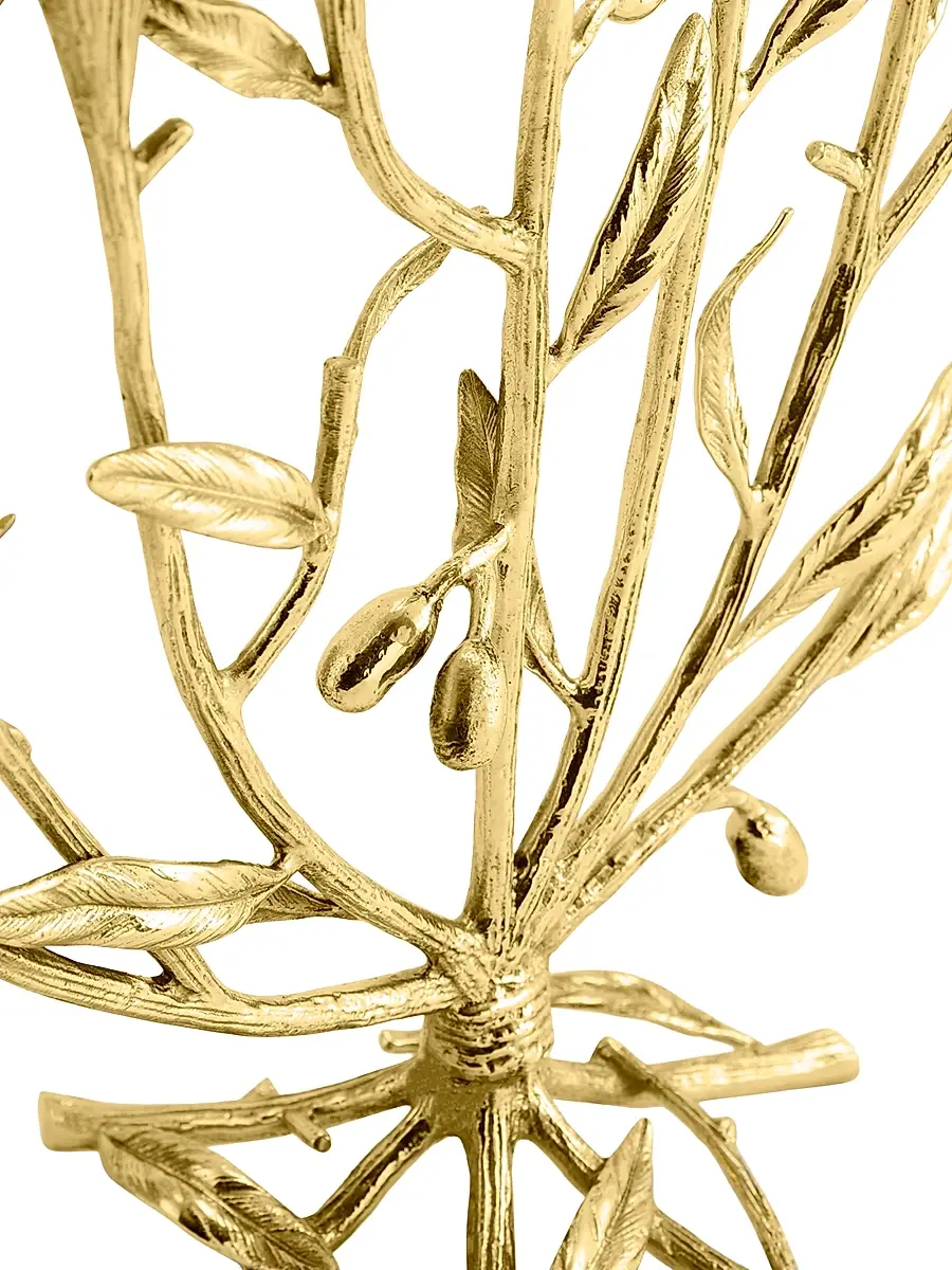 Michael Aram Olive Branch Menorah | Thumbnail 2 Michael Aram Olive Branch Menorah | Thumbnail 2