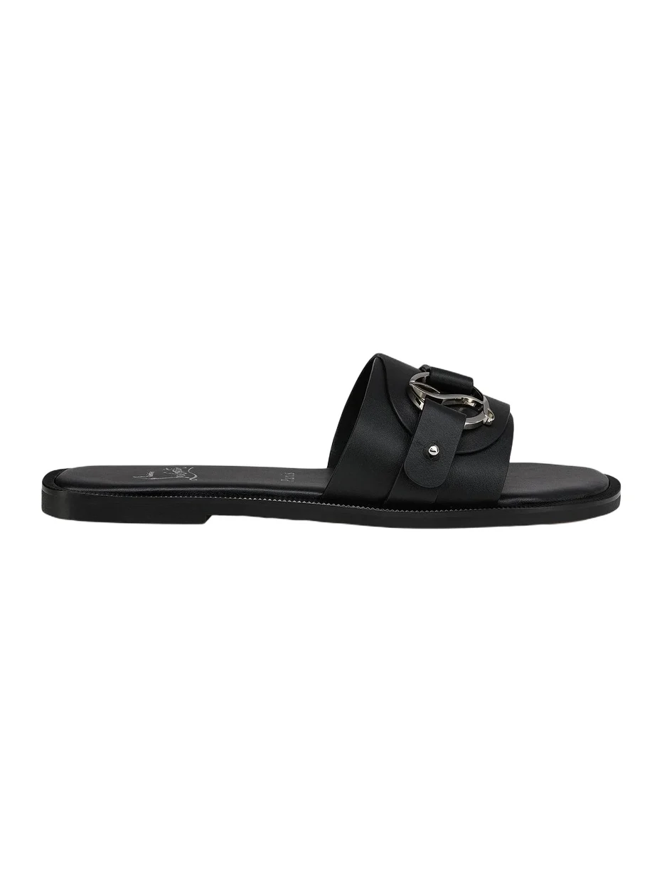 Women's Her In Roma Leather Mule Sandals