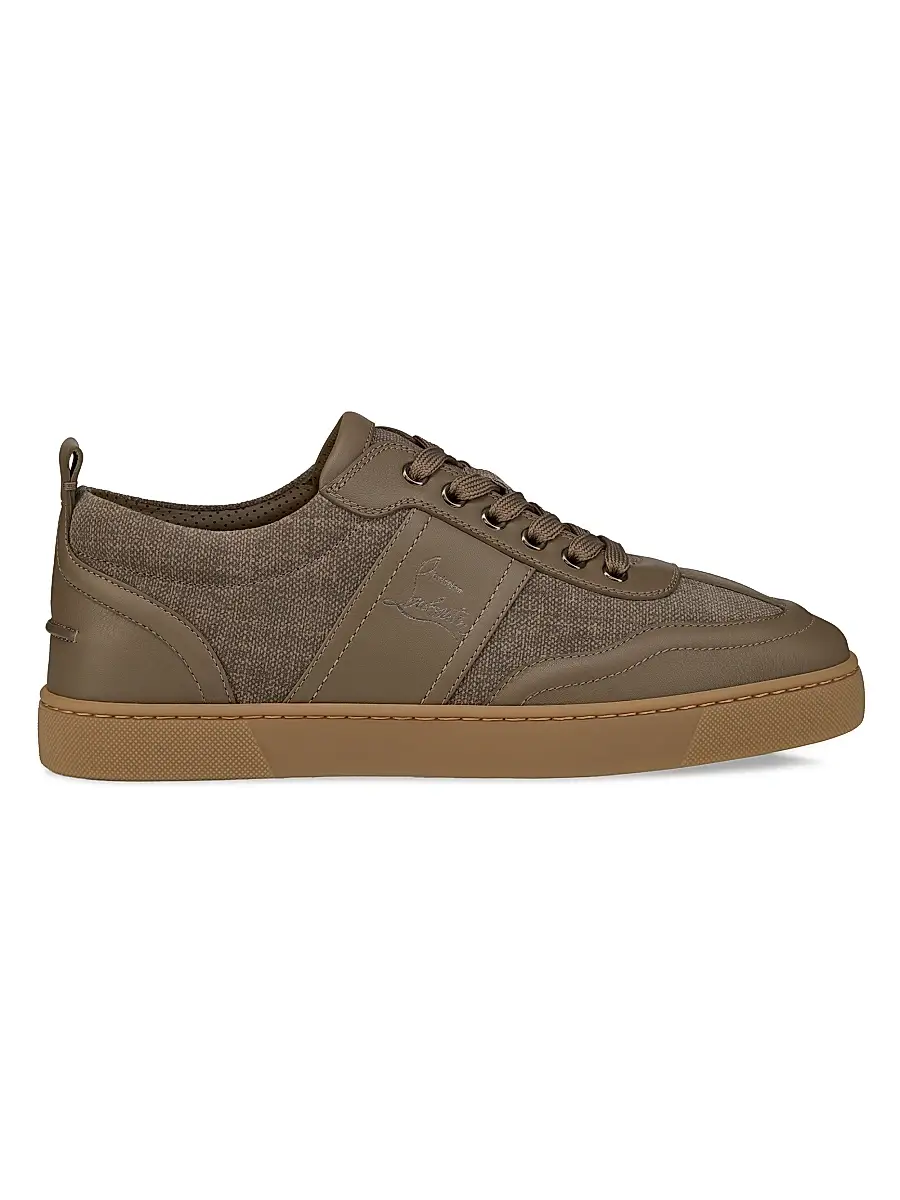 Christian Louboutin Men's Retero Low Top Sneakers - Ceruleo | Thumbnail 6