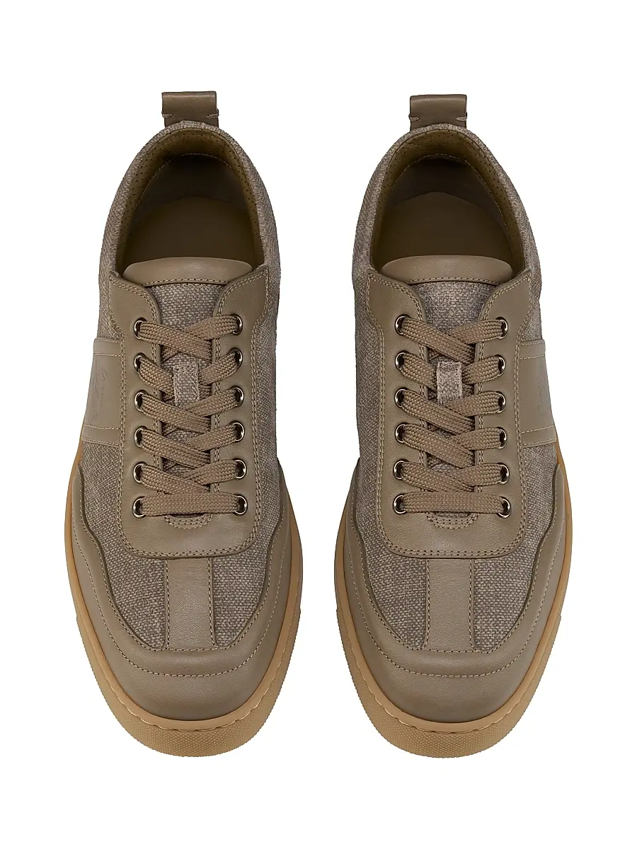 Christian Louboutin Men's Retero Low Top Sneakers - Ceruleo | Thumbnail 9