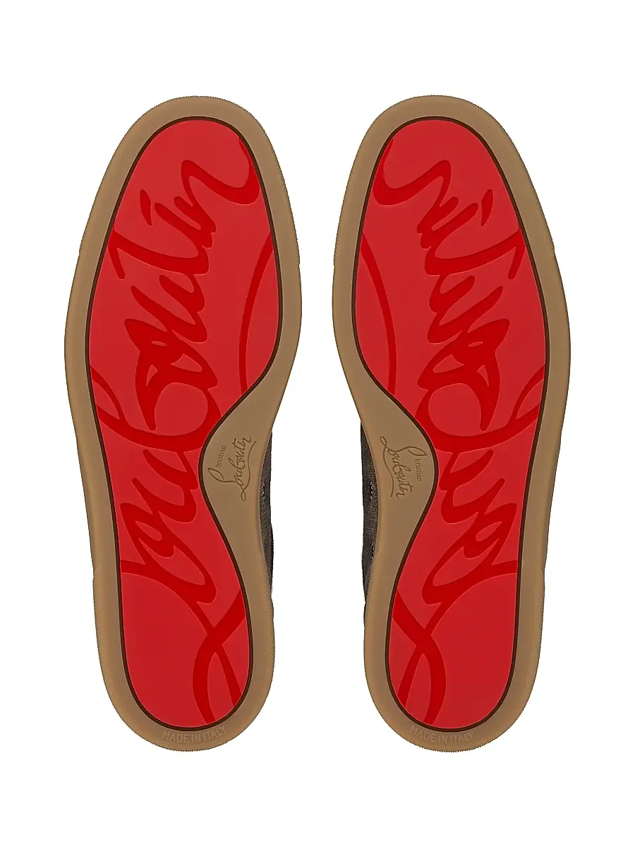 Christian Louboutin Men's Retero Low Top Sneakers - Ceruleo | Thumbnail 10