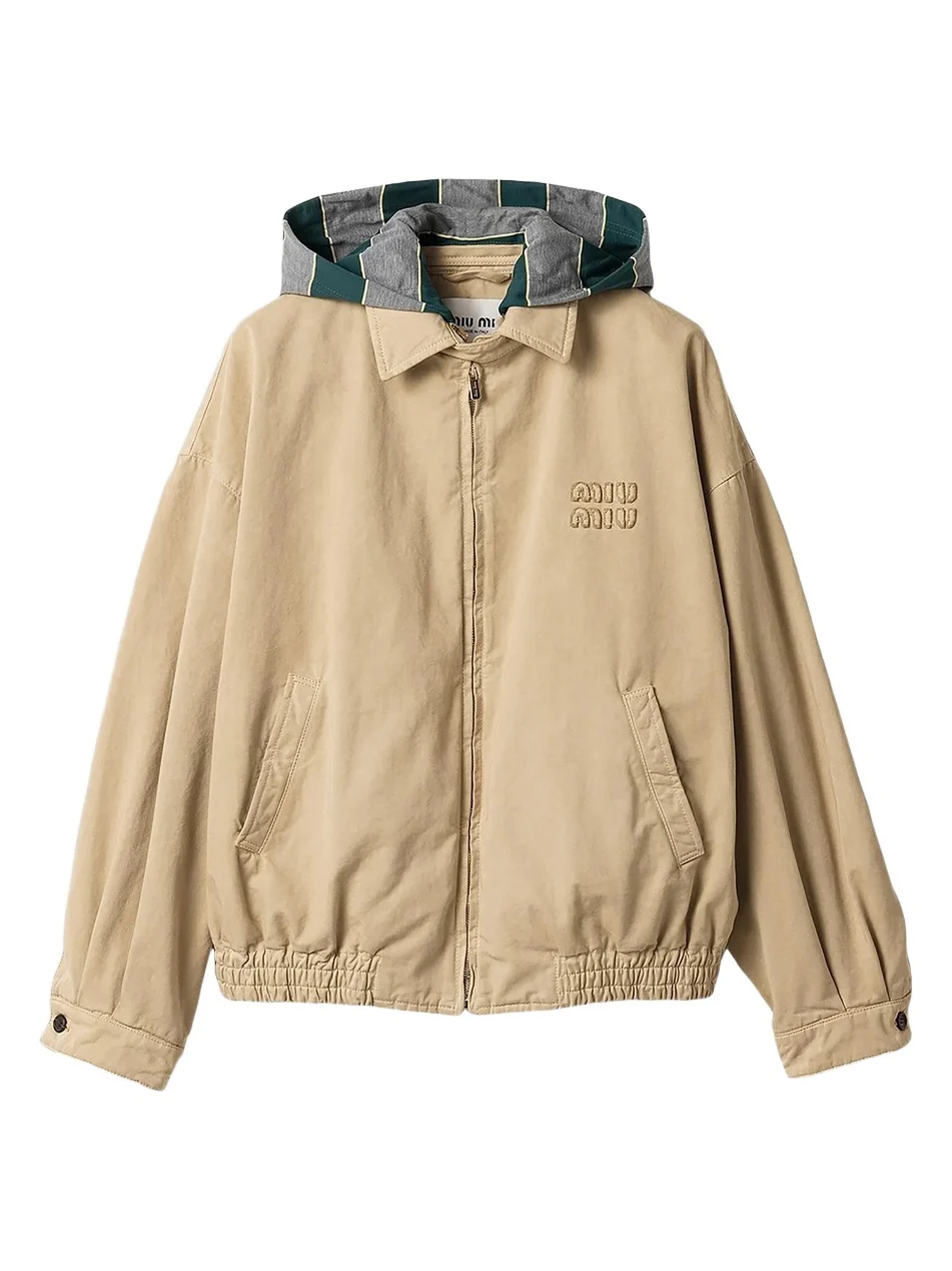 Women's Old Gabardine Blouson Jacket Women's Old Gabardine Blouson Jacket