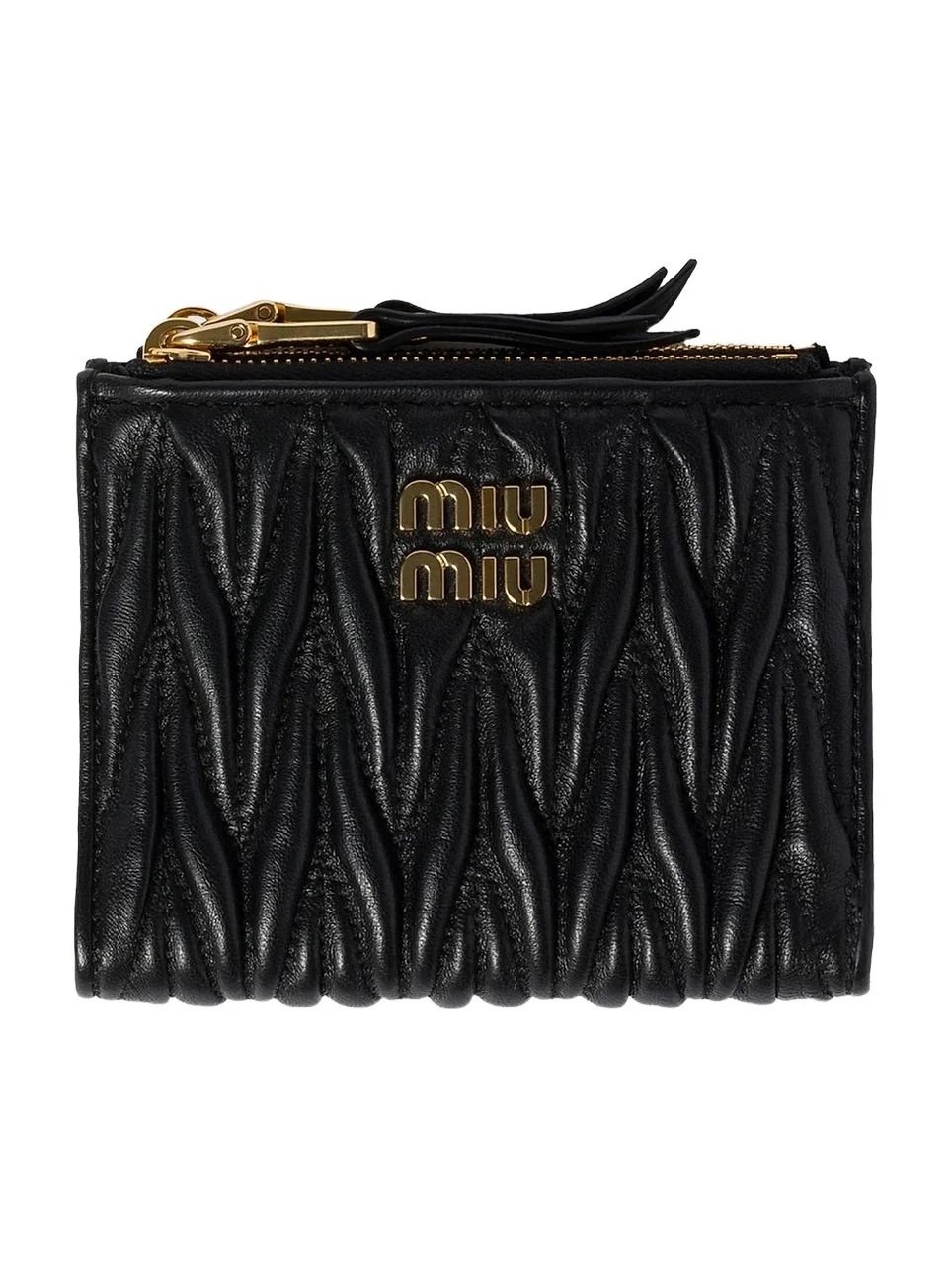 Miu Miu Women's Small Wallet In Matelassé Nappa Leather