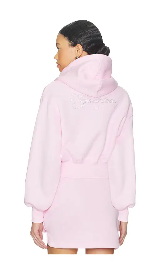 Nike Loose Cropped Full Zip Hoodie | Image 1 Nike Loose Cropped Full Zip Hoodie | Image 1