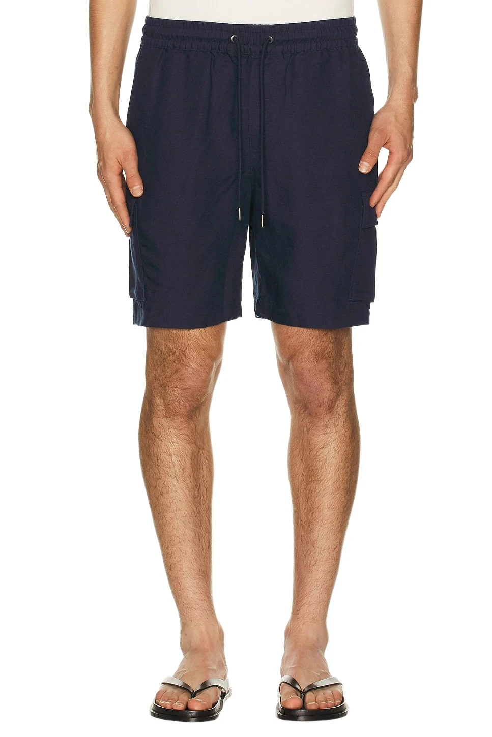 Air Linen Pull-On Cargo Short Air Linen Pull-On Cargo Short