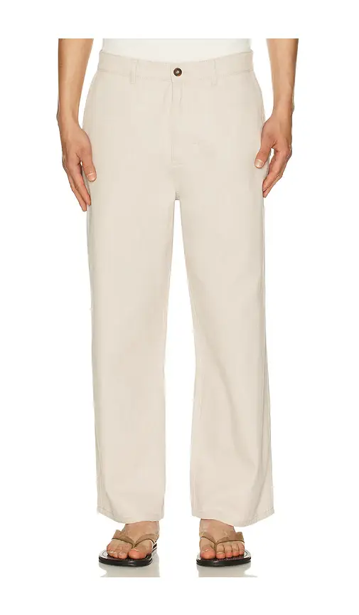 Relaxed Herringbone Pant