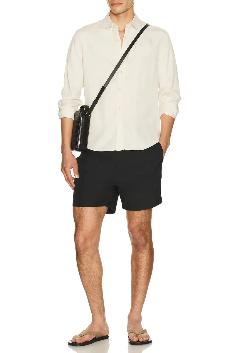 Onia Nylon Crinkle 5 Swim Trunk | Thumbnail 5