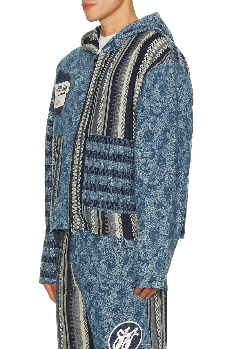 Honor The Gift Indigo Tapestry Hoodie | Thumbnail 5 Honor The Gift Indigo Tapestry Hoodie | Thumbnail 5