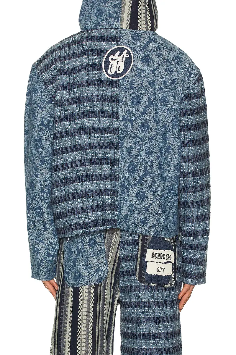 Honor The Gift Indigo Tapestry Hoodie | Thumbnail 7 Honor The Gift Indigo Tapestry Hoodie | Thumbnail 7