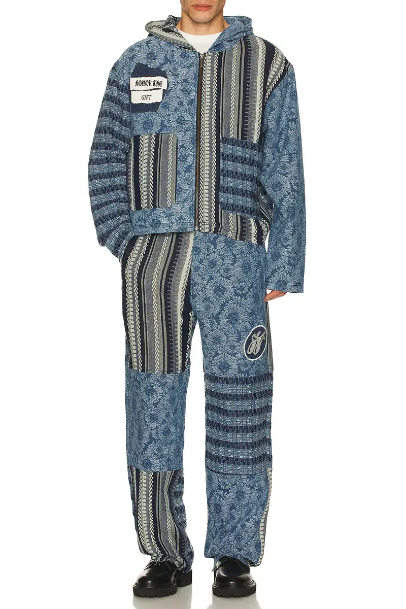 Honor The Gift Indigo Tapestry Hoodie | Thumbnail 8 Honor The Gift Indigo Tapestry Hoodie | Thumbnail 8