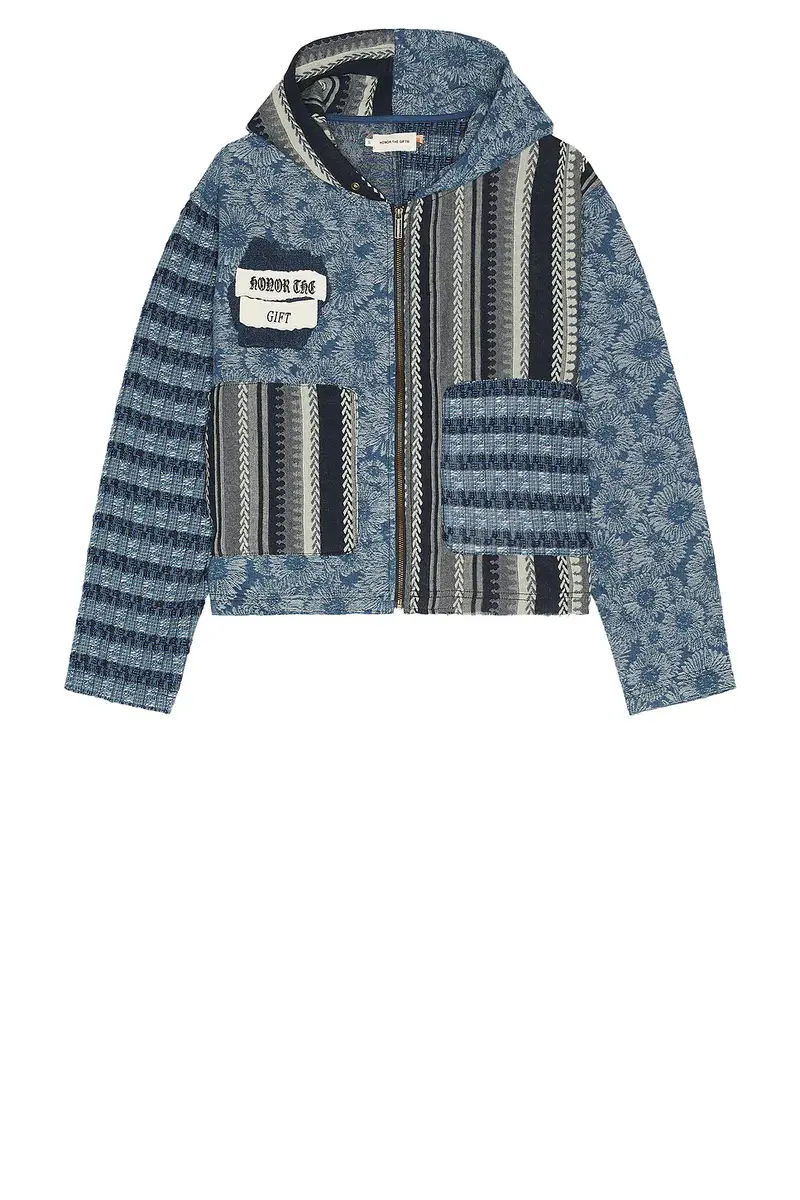 Honor The Gift Indigo Tapestry Hoodie | Thumbnail 9 Honor The Gift Indigo Tapestry Hoodie | Thumbnail 9