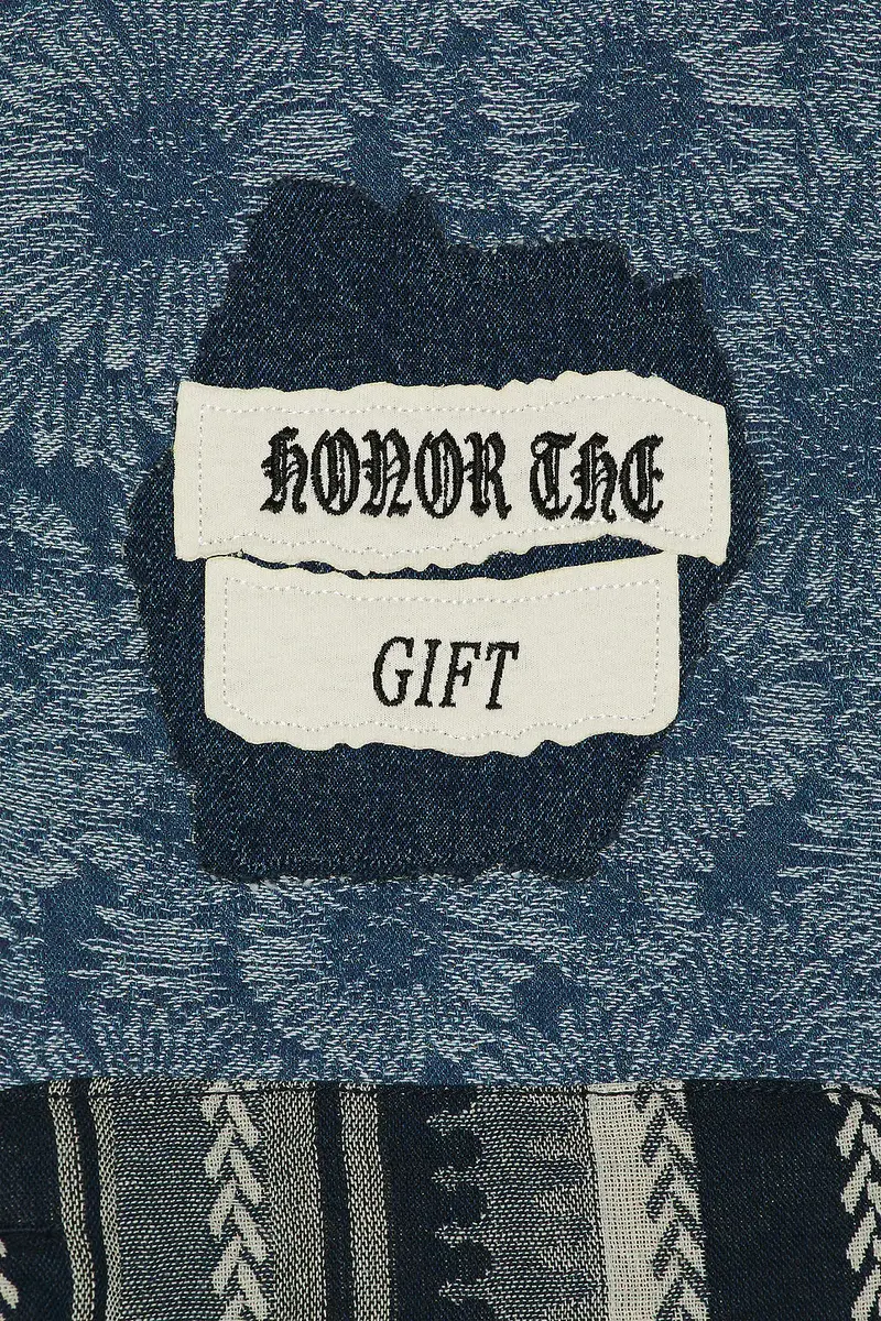 Honor The Gift Indigo Tapestry Hoodie | Thumbnail 10 Honor The Gift Indigo Tapestry Hoodie | Thumbnail 10