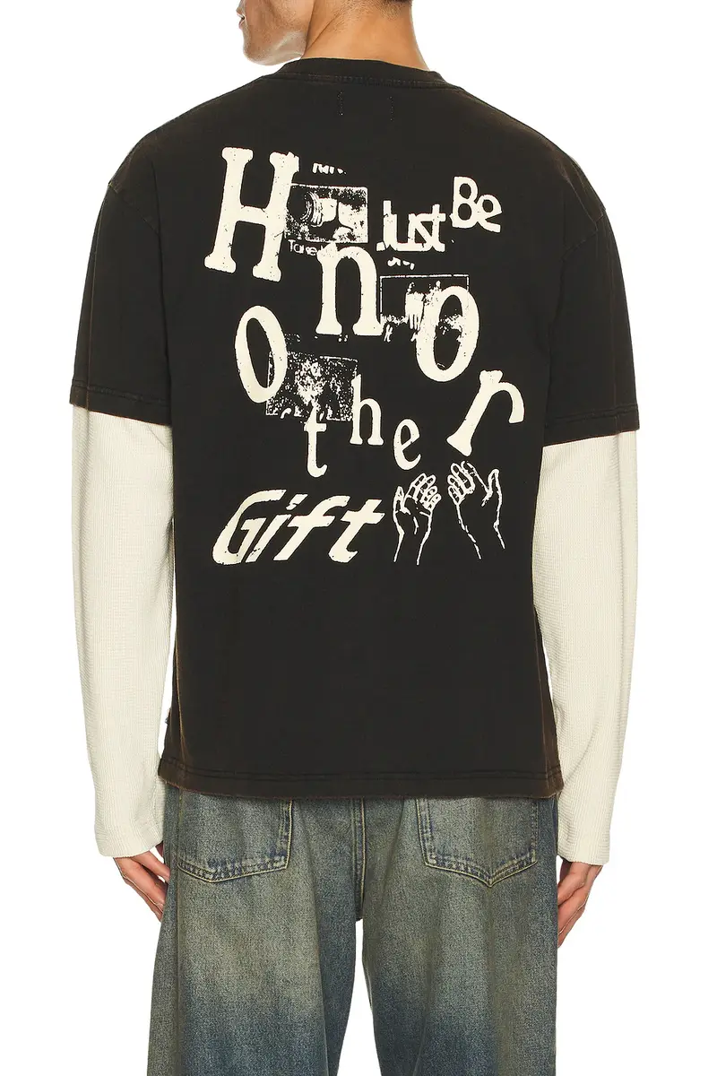 Honor The Gift Just Be Longsleeve Tee | Thumbnail 3