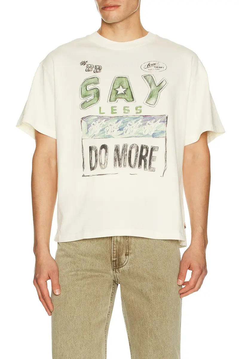 Honor The Gift Say Less Do More Tee | Thumbnail 3