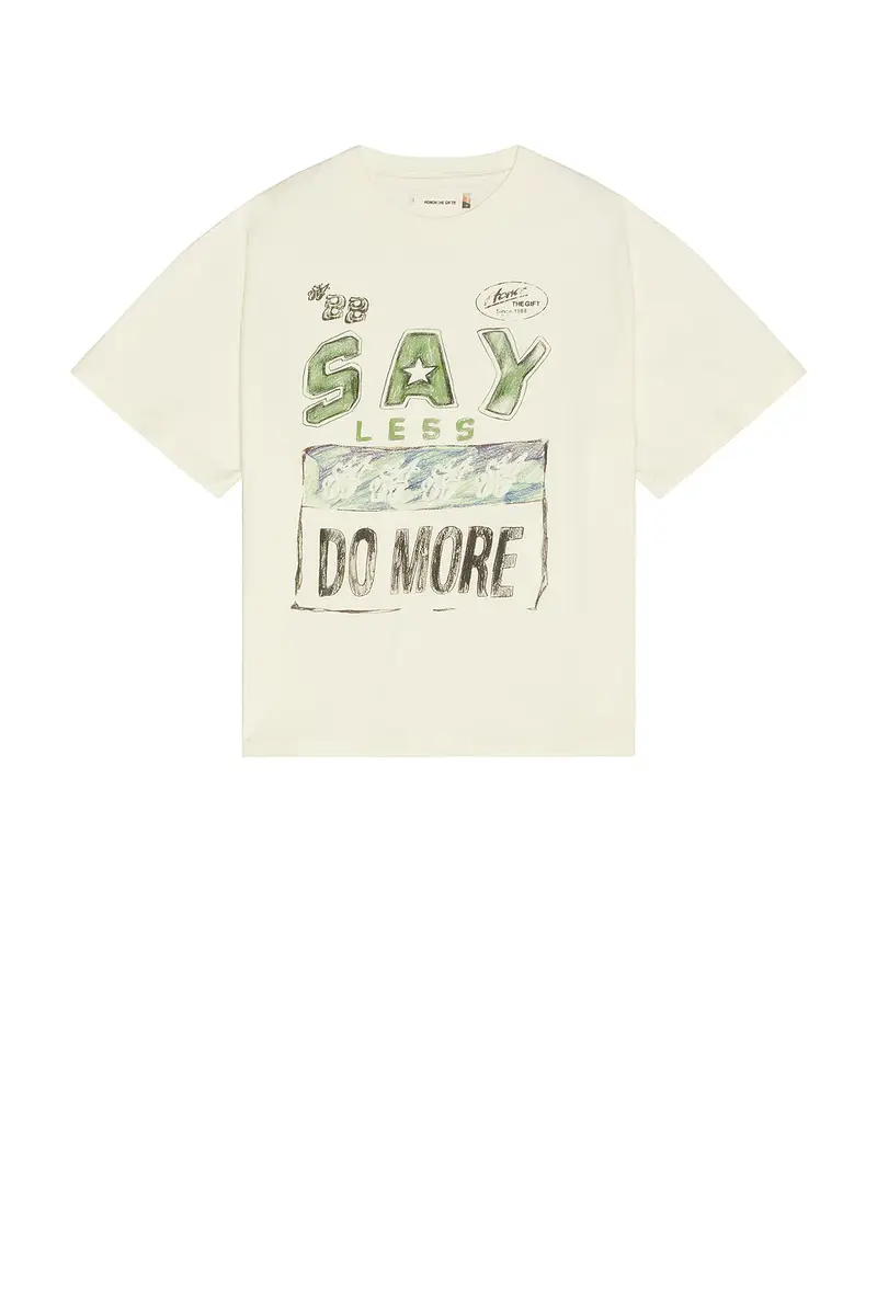 Honor The Gift Say Less Do More Tee | Thumbnail 6