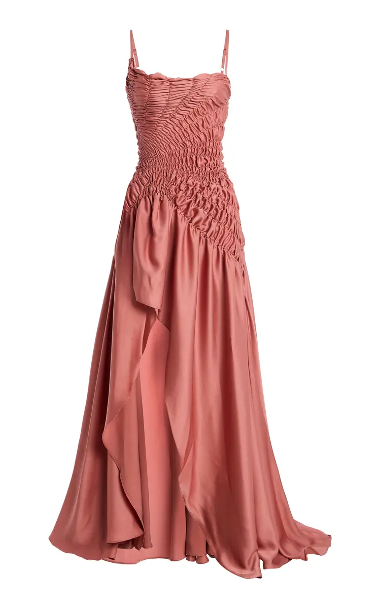 GEORGIA HARDINGE Exclusive The Eclipse Matte-Satin Maxi Dress | Thumbnail 6