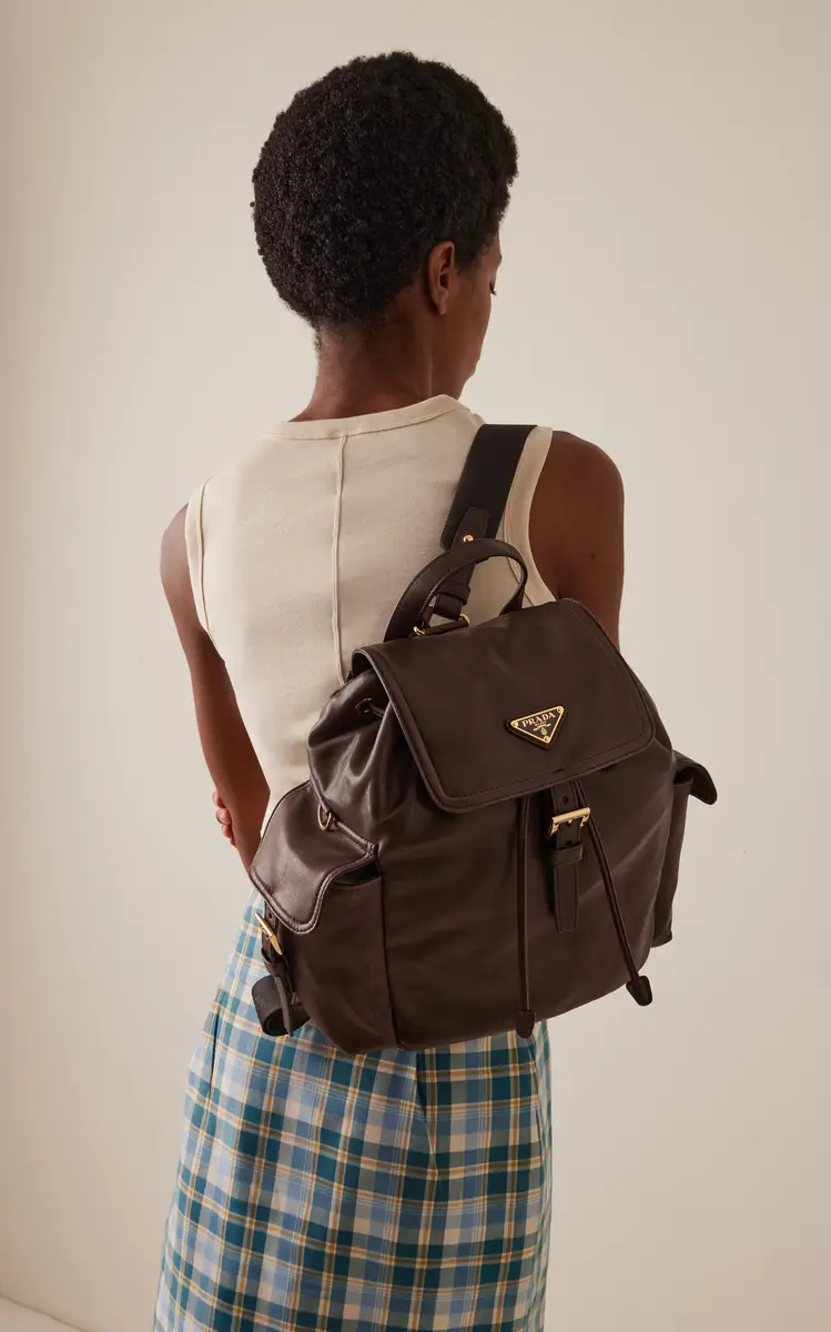 Prada Leather Backpack | Thumbnail 2 Prada Leather Backpack | Thumbnail 2