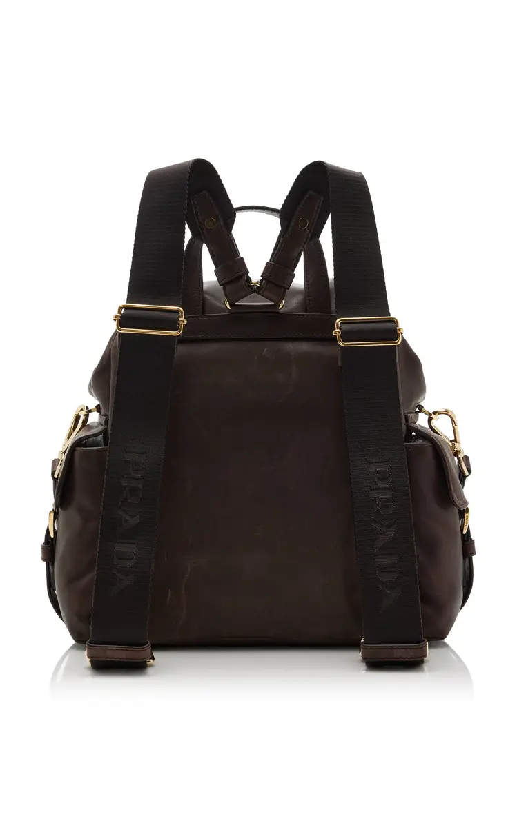 Prada Leather Backpack | Thumbnail 4 Prada Leather Backpack | Thumbnail 4